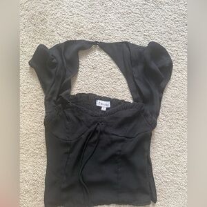 Verge Girl brand Black top
